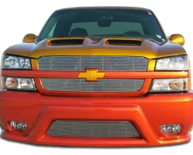 2003-2006 Chevrolet Silverado 2002-2006 Chevrolet Avalanche Duraflex Platinum Front Bumper Cover (w/o cladding) - 1 Piece