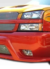 2003-2006 Chevrolet Silverado 2002-2006 Chevrolet Avalanche Duraflex Platinum Front Bumper Cover (w/o cladding) - 1 Piece                                     - 103002 - Image 3