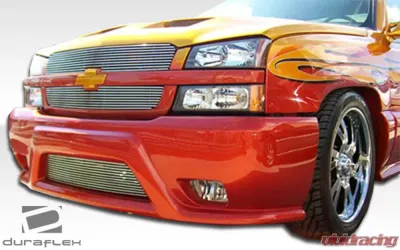 2003-2006 Chevrolet Silverado 2002-2006 Chevrolet Avalanche Duraflex Platinum Front Bumper Cover (w/o cladding) - 1 Piece - 103002