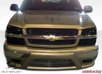 2003-2006 Chevrolet Silverado 2002-2006 Chevrolet Avalanche Duraflex Platinum Front Bumper Cover (w/o cladding) - 1 Piece - 103002