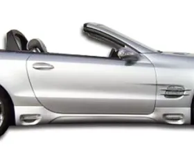 2003-2012 Mercedes SL Class R230 Duraflex LR-S Side Skirts Rocker Panels - 2 Piece