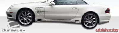 2003-2012 Mercedes SL Class R230 Duraflex LR-S Side Skirts Rocker Panels - 2 Piece - 103735