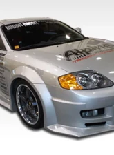 2003-2006 Hyundai Tiburon Duraflex Poison Flared Front Bumper Cover - 1 Piece                                     - 100454 - Image 2