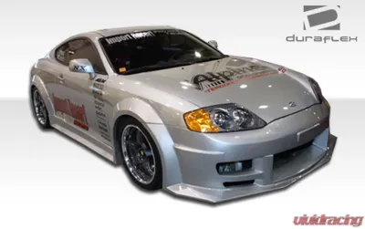 2003-2006 Hyundai Tiburon Duraflex Poison Flared Front Bumper Cover - 1 Piece - 100454