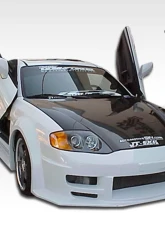 2003-2006 Hyundai Tiburon Duraflex Poison Flared Front Bumper Cover - 1 Piece                                     - 100454 - Image 4