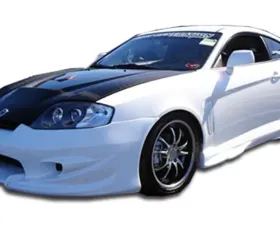 2003-2006 Hyundai Tiburon Duraflex Vader Side Skirts Rocker Panels - 2 Piece