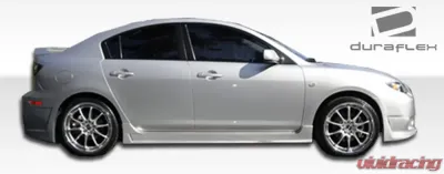 2004-2009 Mazda 3 Duraflex B-2 Side Skirts Rocker Panels - 2 Piece - 100564
