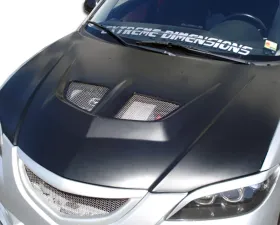 2004-2009 Mazda 3 4DR Duraflex Evo Hood - 1 Piece