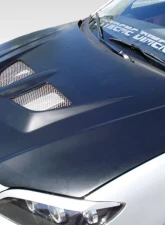 2004-2009 Mazda 3 4DR Duraflex Evo Hood - 1 Piece                                     - 104158 - Image 5