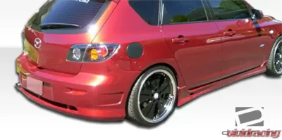 2004-2009 Mazda 3 Duraflex K-1 Side Skirts Rocker Panels - 2 Piece - 103161