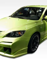 2004-2009 Mazda 3 HB Duraflex Raven Front Bumper Cover - 1 Piece                                     - 100566 - Image 3