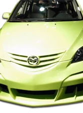 2004-2009 Mazda 3 HB Duraflex Raven Front Bumper Cover - 1 Piece                                     - 100566 - Image 7