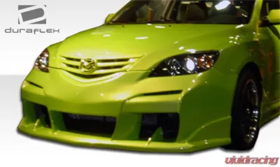 2004-2009 Mazda 3 HB Duraflex Raven Front Bumper Cover - 1 Piece - 100566