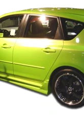 2004-2009 Mazda 3 Duraflex Raven Side Skirts Rocker Panels - 2 Piece                                     - 100568 - Image 7