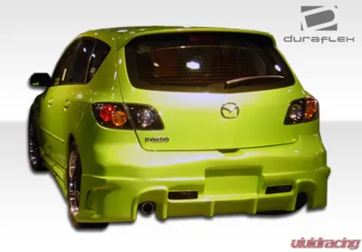 2004-2009 Mazda 3 Duraflex Raven Side Skirts Rocker Panels - 2 Piece - 100568