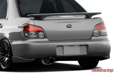 2004-2007 Subaru Impreza WRX STI 4DR Duraflex C-Speed 2 Rear Add Ons Spat Bumper Extensions - 2 Piece - 107857