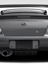 2004-2007 Subaru Impreza WRX STI 4DR Duraflex C-Speed 2 Rear Add Ons Spat Bumper Extensions - 2 Piece                                     - 107857 - Image 2