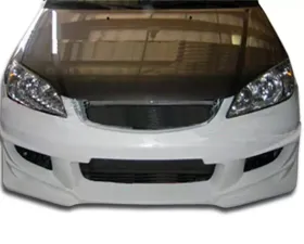 2004-2005 Honda Civic 2dr / 4DR Duraflex Bomber Front Bumper Cover - 1 Piece