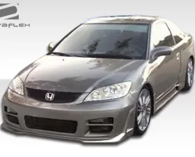 2004-2005 Honda Civic 2DR Duraflex R34 Body Kit - 4 Piece