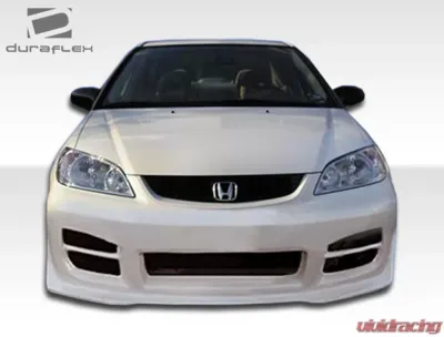 2004-2005 Honda Civic Duraflex R34 Front Bumper Cover - 1 Piece - 102433