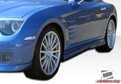 2004-2008 Chrysler Crossfire Duraflex AMG Look Side Skirts Rocker Panels - 2 Piece - 104966