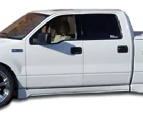2004-2008 Ford F-150 4DR Duraflex Platinum Side Skirts Rocker Panels - 4 Piece