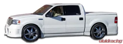 2004-2008 Ford F-150 4DR Duraflex Platinum Side Skirts Rocker Panels - 4 Piece - 102261