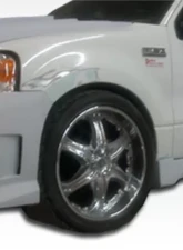 2004-2008 Ford F-150 4DR Duraflex Platinum Side Skirts Rocker Panels - 4 Piece                                     - 102261 - Image 8