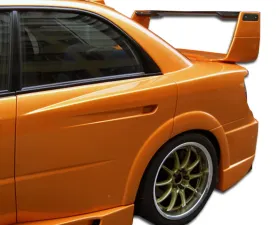 2004-2005 Subaru Impreza WRX STI 4DR Duraflex C-GT Wide Body Rear Fender Flares - 2 Piece