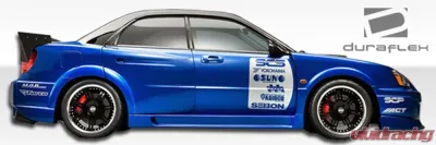 2004-2005 Subaru Impreza WRX STI 4DR Duraflex C-GT Wide Body Rear Fender Flares - 2 Piece - 105435