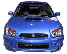 2004-2005 Subaru Impreza WRX STI Duraflex STI Look Front Bumper Cover - 1 Piece