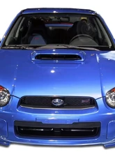2004-2005 Subaru Impreza WRX STI Duraflex STI Look Front Bumper Cover - 1 Piece                                     - 103186 - Image 9