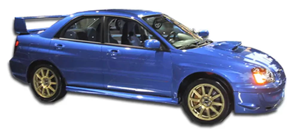 2002-2007 Subaru Impreza WRX STI 4DR Duraflex STI Look Side Skirts Rocker Panels - 2 Piece - 103187