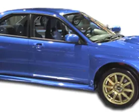 2002-2007 Subaru Impreza WRX STI 4DR Duraflex STI Look Side Skirts Rocker Panels - 2 Piece