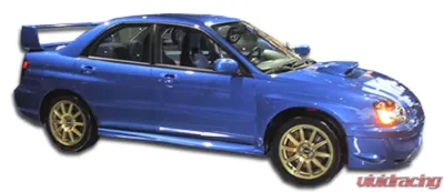 2002-2007 Subaru Impreza WRX STI 4DR Duraflex STI Look Side Skirts Rocker Panels - 2 Piece - 103187