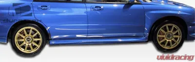 2002-2007 Subaru Impreza WRX STI 4DR Duraflex STI Look Side Skirts Rocker Panels - 2 Piece - 103187