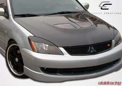 2004-2007 Mitsubishi Lancer Carbon Creations Evo Hood - 1 Piece - 104190
