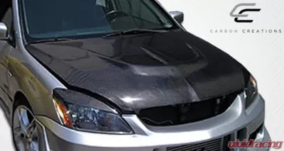 2004-2007 Mitsubishi Lancer Carbon Creations Evo Hood - 1 Piece - 104190