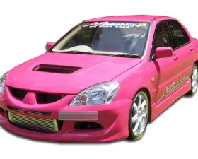 2004-2007 Mitsubishi Lancer Duraflex Evo 8 Front Bumper Cover - 1 Piece