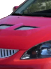 2004-2007 Mitsubishi Lancer Duraflex Evo Hood - 1 Piece                                     - 104189 - Image 6