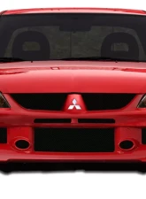 2004-2007 Mitsubishi Lancer Duraflex MR Edition Front Bumper Cover - 1 Piece                                     - 106441 - Image 6