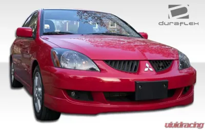 2004-2007 Mitsubishi Lancer Duraflex Rally Front Lip Under Spoiler Air Dam - 1 Piece - 100571