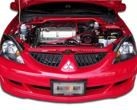 2004-2007 Mitsubishi Lancer Duraflex Rally Front Lip Under Spoiler Air Dam - 1 Piece