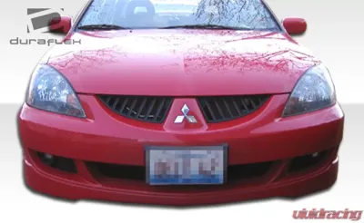 2004-2007 Mitsubishi Lancer Duraflex Rally Front Lip Under Spoiler Air Dam - 1 Piece - 100571