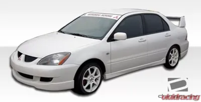 2004-2007 Mitsubishi Lancer Duraflex Rally Front Lip Under Spoiler Air Dam - 1 Piece - 100571