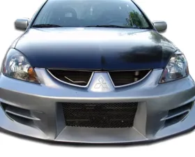 2004-2007 Mitsubishi Lancer Duraflex Walker Front Bumper Cover - 1 Piece