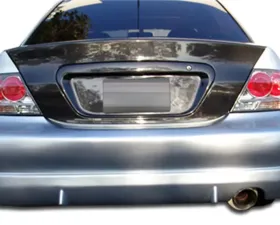 2004-2007 Mitsubishi Lancer Duraflex Walker Rear Bumper Cover - 1 Piece