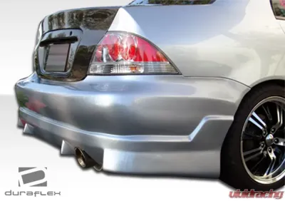 2004-2007 Mitsubishi Lancer Duraflex Walker Rear Bumper Cover - 1 Piece - 100576