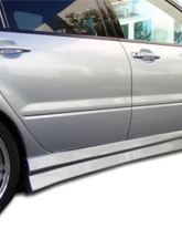 2004-2007 Mitsubishi Lancer Duraflex Walker Side Skirts Rocker Panels - 2 Piece                                     - 100577 - Image 13