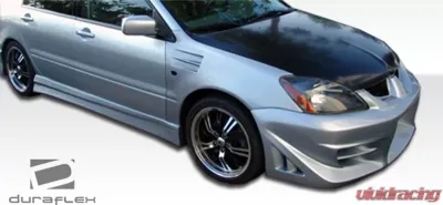2004-2007 Mitsubishi Lancer Duraflex Walker Side Skirts Rocker Panels - 2 Piece - 100577